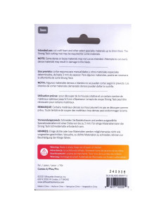 Cuchilla Kraft 3mm Silhouette para Cameo 4 - Acero Inoxidable 2