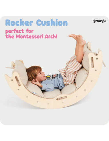 Almohada GROWGO para Arco de Escalada - Cojín Multiusos 50.8x101.6cm