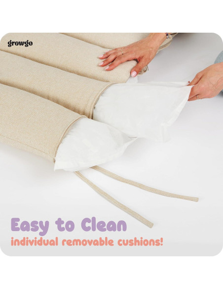 Almohada GROWGO para Arco de Escalada - Cojín Multiusos 50.8x101.6cm Almohada GROWGO para Arco de Escalada - Cojín Multiusos 50.8x101.6cm