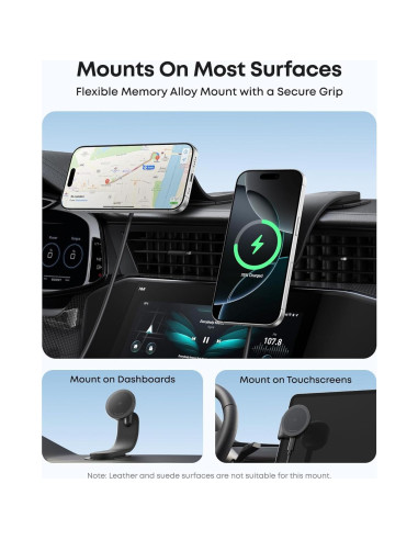 Cargador de coche USB-C Anker 167.5W 3 puertos magnético