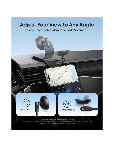 Cargador de coche USB-C Anker 167.5W 3 puertos magnético