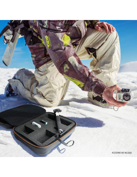 Funda Dura Impermeable USA Gear para GoPro Hero y Accesorios