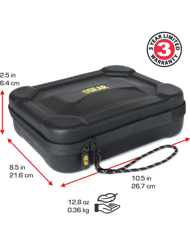 Funda Dura Impermeable USA Gear para GoPro Hero y Accesorios