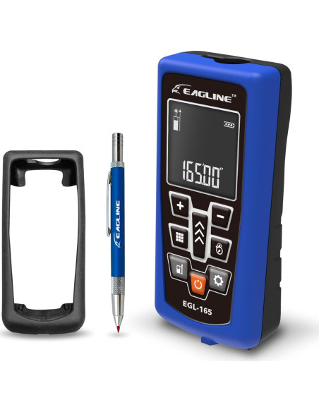 Medidor de Distancia Láser EAGLINE EGL165 50.29m Azul
