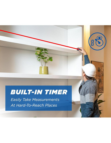Medidor de Distancia Láser EAGLINE EGL165 50.29m Azul