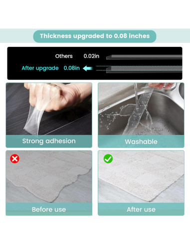 Cinta Adhesiva Doble Cara LKMUMDX 3cm x 3m Alta Resistencia