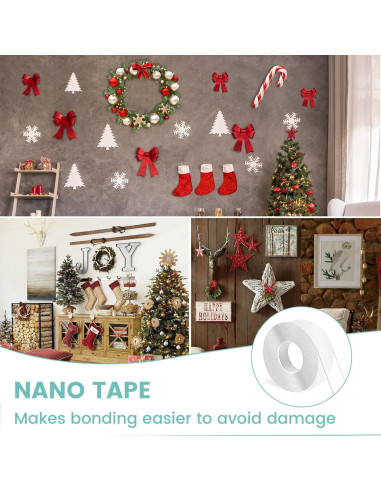 Cinta Adhesiva Doble Cara LKMUMDX 3cm x 3m Alta Resistencia