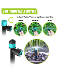 Kit Completo de Riego por Goteo Rain Seer 30m Automático 2