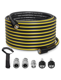 Manguera de Lavadora a Presión TUTULUCK 15.24m PVC Flexible