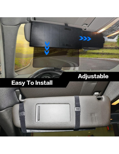 Extensor de Visera de Sol VAGURFO Antideslumbrante Universal