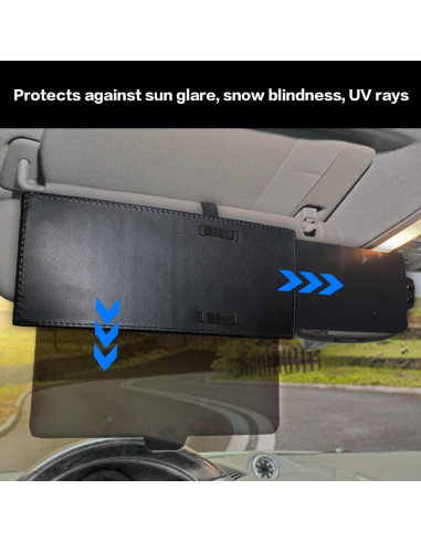 Extensor de Visera de Sol VAGURFO Antideslumbrante Universal