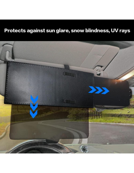 Extensor de Visera de Sol VAGURFO Antideslumbrante Universal