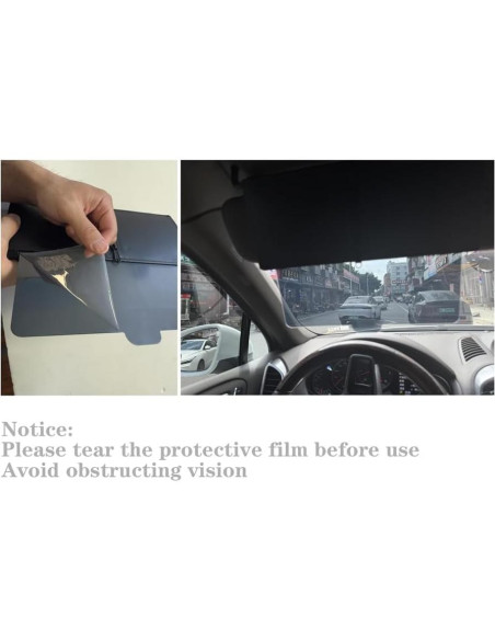 Extensor de Visera de Sol VAGURFO Antideslumbrante Universal