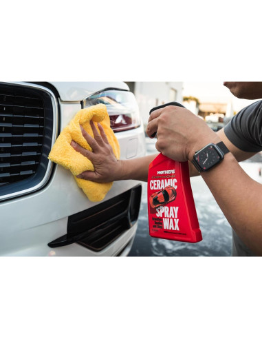 Cera en Spray Cerámica Mothers 05766 - 0.47 L, Brillo Extremo