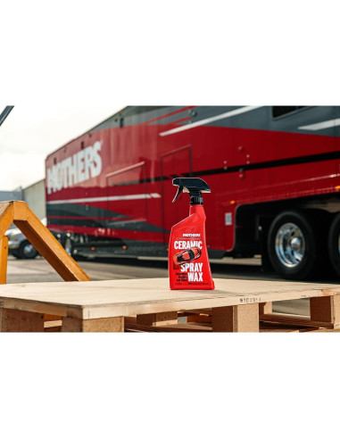 Cera en Spray Cerámica Mothers 05766 - 0.47 L, Brillo Extremo