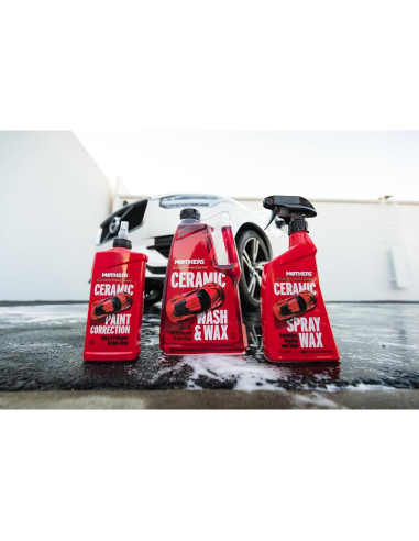 Cera en Spray Cerámica Mothers 05766 - 0.47 L, Brillo Extremo