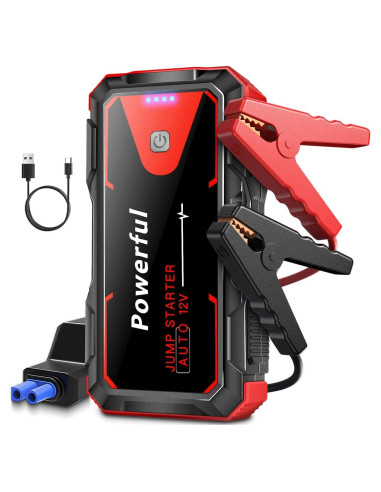 Arrancador de Batería Portátil TekGlom 3000A 10000mAh 12V