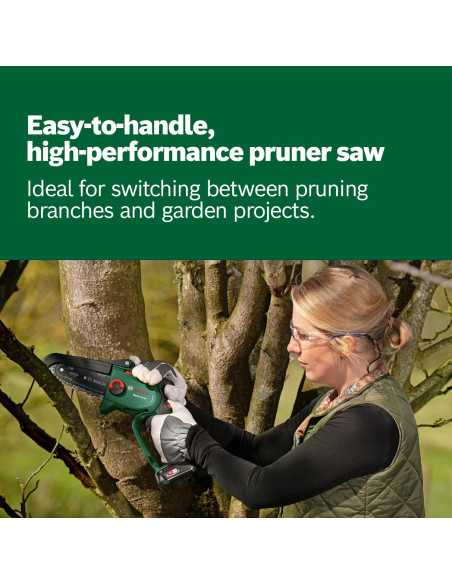 Sierra de Podar a Batería Bosch EasyChain 18V 15cm 1.3kg