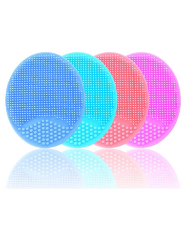 Juego de 4 Cepillos de Baño para Bebé Partyreal - Silicona Suave