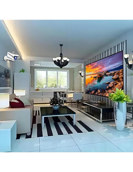 Soporte de Pared para Mini Proyector 2-Be-Best Blanco 20.1 cm