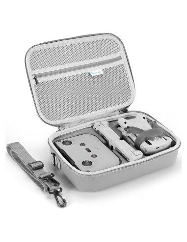 Funda Compacta Skyreat para Drone DJI Mini 4 Pro - PU a Prueba de Golpes