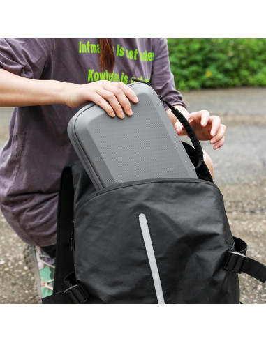 Funda Compacta Skyreat para Drone DJI Mini 4 Pro - PU a Prueba de Golpes