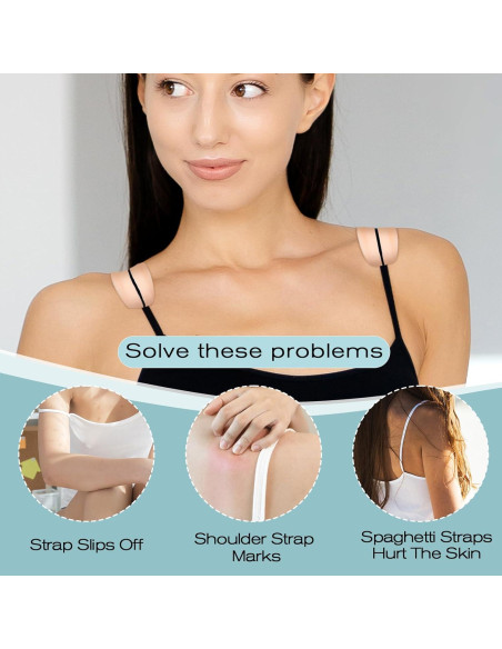 4 Pares Almohadillas Silicona Sujetador EupHHonycs - 9.5x5.2cm