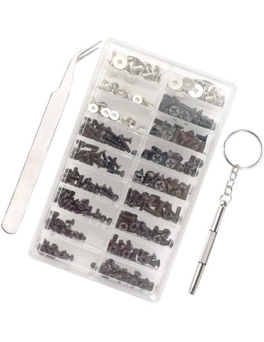 Juego de Tornillos Akuoly 355 Piezas M2 M2.5 M3 para Laptop
