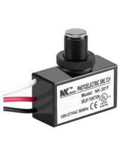 Sensor Fotoeléctrico Automático Zerodis 120-277V IP65