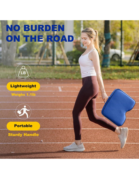 Cojines para Asientos de Estadio FASTMOMENT - 2 Pcs Azul