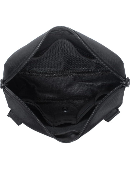 Bolsa Administrativa Molle Táctica Atwilltap Negra 22.1x13.5cm