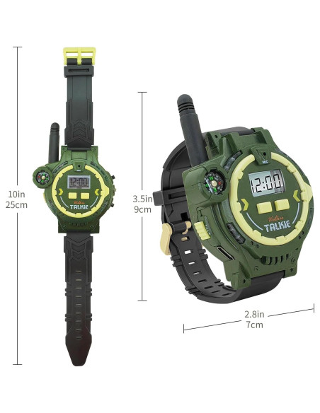 Walkie Talkie Recargable Gantan para Niños con Linterna