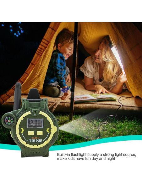 Walkie Talkie Recargable Gantan para Niños con Linterna