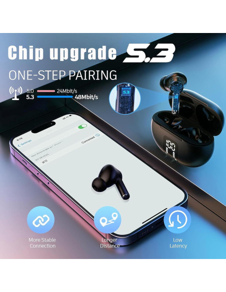 Auriculares Traductores Neyes 3-en-1 con ANC y 144 Idiomas