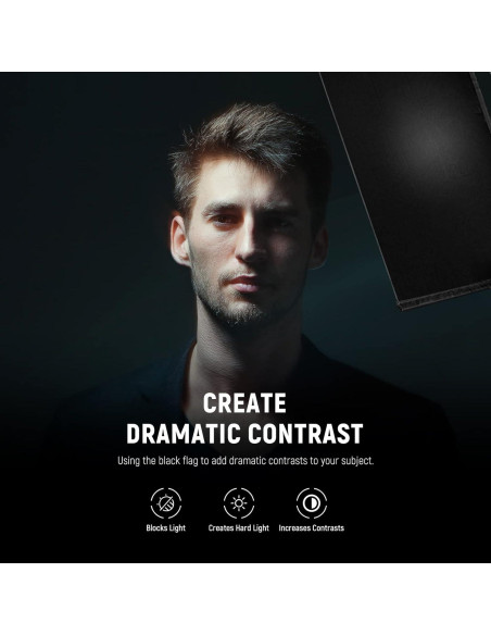 Kit de Modificador de Luz NEEWER 5 en 1 45x60cm con Bolsa