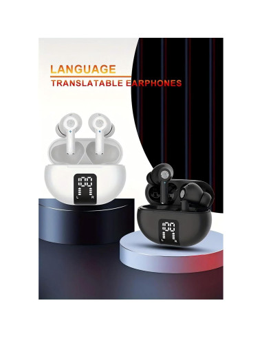 Auriculares Traductores Neyes 3-en-1 con ANC y 144 Idiomas