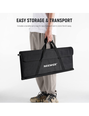 Kit de Modificador de Luz NEEWER 5 en 1 45x60cm con Bolsa