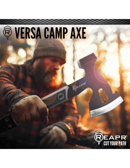 Hacha de Campamento Reapr Versa 27.3 cm Multifuncional con Martillo
