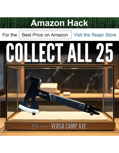 Hacha de Campamento Reapr Versa 27.3 cm Multifuncional con Martillo