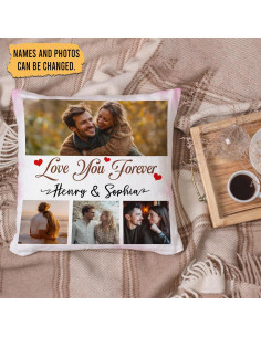 Almohada Decorativa Personalizada Foxcorner - Amor Pareja 2