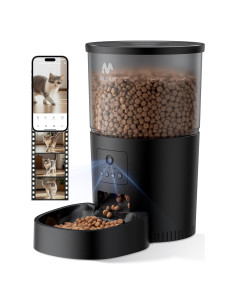 Comedero Automático IMIPAW para Gatos con Cámara 1080P HD