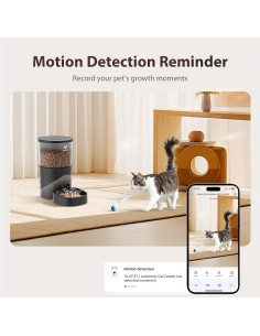 Comedero Automático IMIPAW para Gatos con Cámara 1080P HD 2