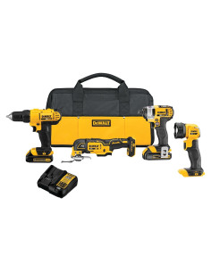 Kit de Herramientas Inalámbricas DEWALT 20V MAX DCK444C2