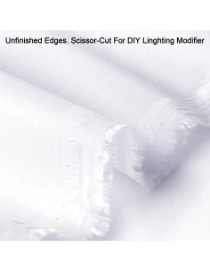 Tela de Difusión Fotoconic 1M x 1.7M Nylon Seda Blanca 2