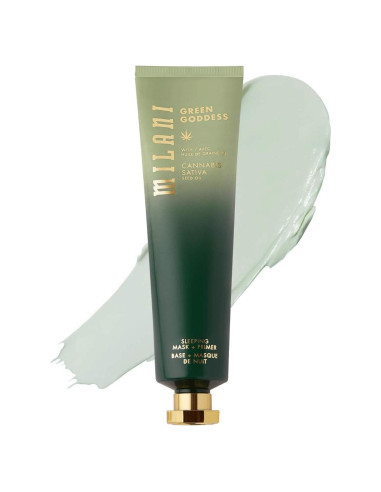 Mascarilla de Noche Milani Green Goddess - Hidratación y Relax