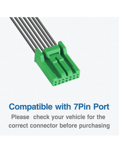 Adaptador de Alimentación YQMAJIM para Dashcam Honda y Acura