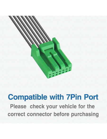 Adaptador de Alimentación YQMAJIM para Dashcam Honda y Acura