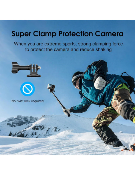 Kit Placa Liberación Rápida Magnética STARTRC para GoPro y DJI