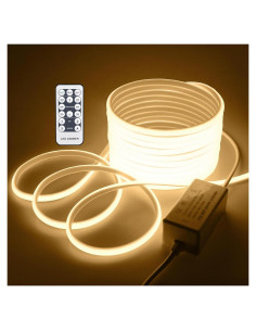 Tira LED COB 15M Samsion Regulable IP65 Blanco Cálido 3000K