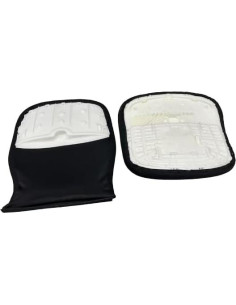 Cojín de Respaldo y Asiento para Steelcase Leap V2 Gris 2